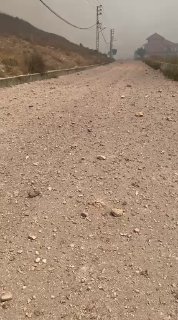 From the vicinity of the site of the violent occupation bombing that targeted the heights of Ali al-Taher in Nabatieh al